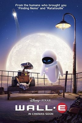 Pixar皮克斯 - 瓦力 (Wall-E) - 美國原版雙面電影海報 (2008年)