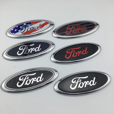 福特FORD 老款 蒙迪歐 前後標 適用於福克斯 標誌徽章更換 後尾車標 15C-極致車品店