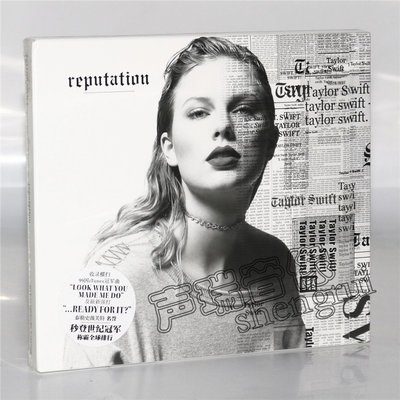 樂迷唱片~霉霉 泰勒斯威夫特 名譽Taylor Swift reputation專輯 1CD+小海報