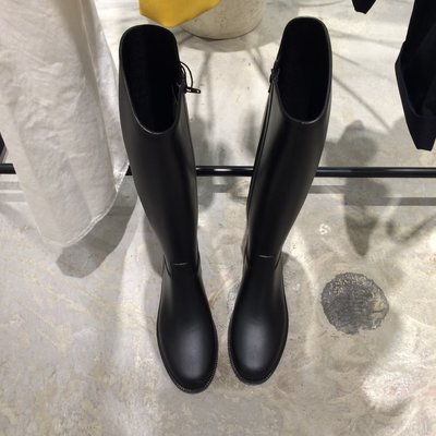 正品 DAFNA Winner Zipper boots 經典雨靴/長靴［黑］