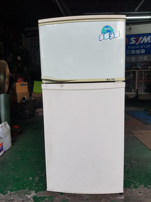 TECO 東元 小鮮綠 130公升雙門小冰箱 二手冰箱 東元冰箱 雙門冰箱