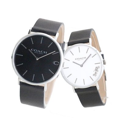 現貨COACH 情侶手錶 CHARLES系列鋼帶 情侶款手錶 女錶 男錶 對錶明星同款熱銷