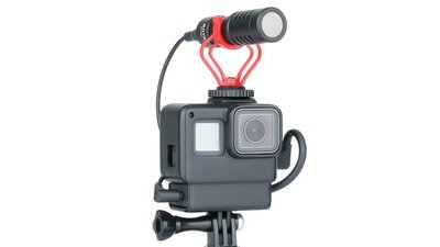 Ulanzi V2 GoPro 配件hero7 / 6 / 5Black 相機塑膠狗籠邊框熱靴保護殼