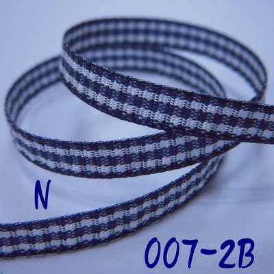 0.5cm格子帶(007-2B)※N款※~Jane′s Gift~Ribbon用於包裝及服飾配件