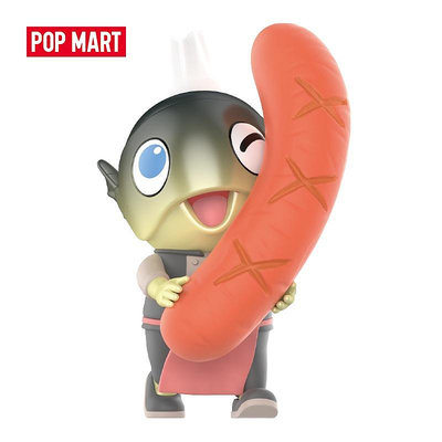 POPMART泡泡瑪特 鮪魚世界料理系列手辦盲盒玩具創意禮物