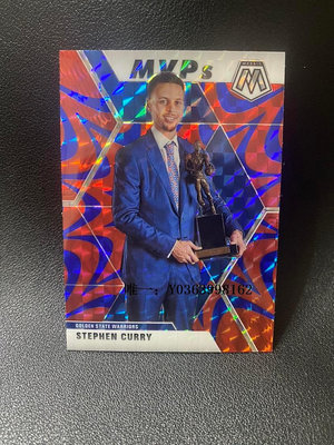 球星卡Panini NBA球星卡 史蒂芬庫里 普卡 折射 卡片收藏 正品盒卡