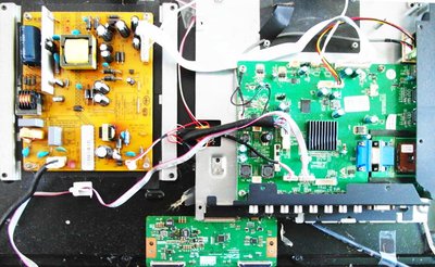 [拆機良品] FUJIMARU 32-F3DD6 32吋 LED液晶電視 面板故障零件拆賣 電源板/主機板/邏輯板/腳架