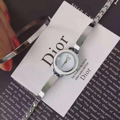 現貨直出 歐美購實拍迪奧Dior女士手錶 簡約時尚潮流防水石英女表抖音網紅同款 全新La D de Dior女式腕錶系列 明星大牌同款