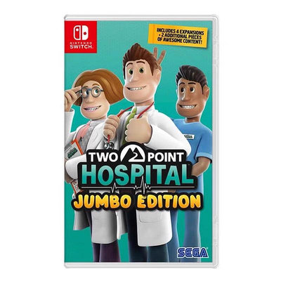現貨Switch游戲 雙點醫院 年度版含DLC 珍寶版 中文 任天堂NS卡帶