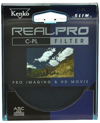 正陽 日本原裝進口 KENKO REAL PRO 抗反射多功能及抗油污與防潑水鍍膜濾鏡 62mm CPL 偏光鏡 促銷價