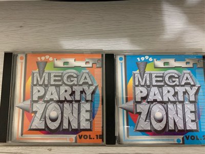 Mega  party zone英文流行歌曲 舞曲二手cd 2片
