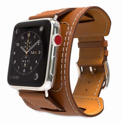 全館免運 Apple watch錶帶 愛馬仕手鐲  iwatch 2 3 4 5 6 7 SE 8 Ultra 皮革錶帶 可開發票