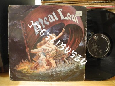MEAT LOAF DEAD RINGER 1981 LP黑膠 瑕疵品