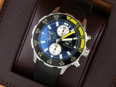 【JDPS 久大御典品 / 名錶專賣】IWC錶 萬國錶 海洋計時系列 橡膠帶 編號S6667
