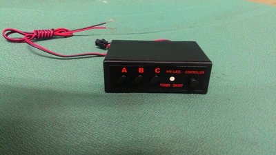 LED警示燈 控制盒 控制器 一對二 爆閃燈控制器 可用於 燈條 LED SMD 5050 CREE 板燈 5630