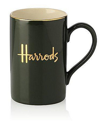 茶藝師 英國倫敦harrods哈羅斯陶骨瓷杯馬克杯情侶杯歐式茶杯高腳杯創意