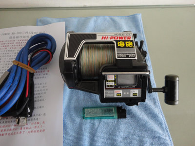 日本製HI POWER RYOBI AD 101 電動捲線器，10段變速，有瞬動