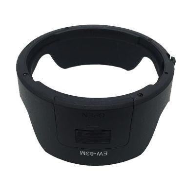 泳 CANON EW-83M遮光罩 適用佳能24-105 STM鏡頭 卡口可反裝77mm 可反扣鏡頭
