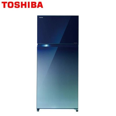 【TOSHIBA 東芝】GR-AG55TDZ(GG)漸層藍 510L 變頻1級省電雙門冰箱