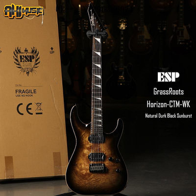 詩佳影音日本ESP GrassRoots G-Mirage Horizon 24品雙搖金屬入門電吉他影音設備