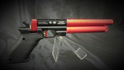 【WKT】LISTONE 太極 TAICHI .177 4.5mm喇叭彈CO2手槍 紅色-LISCTCR