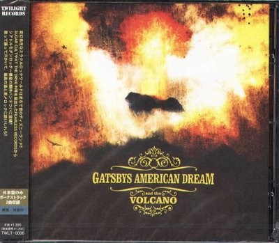 K - Gatsby's American Dream - Volcano - 日版 +2BONUS - NEW