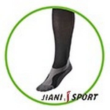 JIANISPORT 協會指定 COOLMAX MST 檢驗款 專業 慢跑襪 JS03 慢跑 超馬 自行車 三鐵 黑色