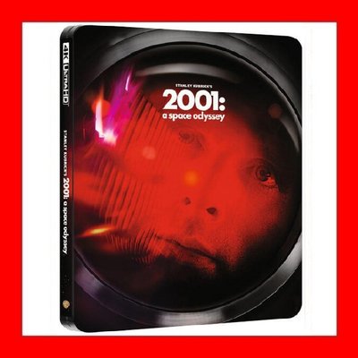 【4K UHD】2001太空漫遊特別版 4K UHD+BD+BONUS 三碟限量鐵盒版(台灣繁中字幕)史丹利庫柏力克