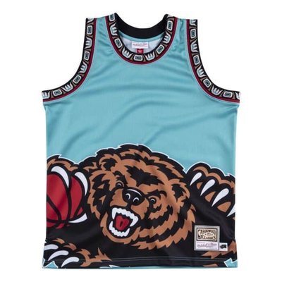 【現貨優惠】Mitchell & Ness NBA BIG FACE 灰熊隊 球衣