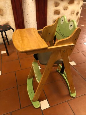 兒童餐椅木製