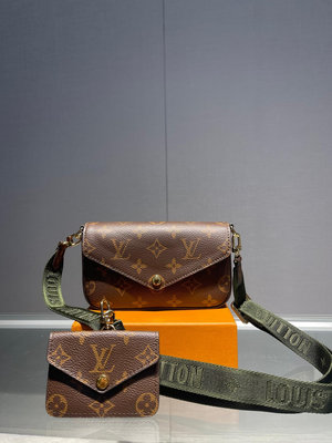 【二手】Louis Vuitton   M80091 MULTI OCHETTE FéLICIE  三合