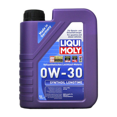 【易油網】LIQUI MOLY 0W-30 0W30 合成力魔機油 shell eni #1171 8976