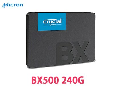 「Sorry」限量 美光 Micron SSD BX500 240G 240GB SATA3 2.5吋 固態硬碟 TLC