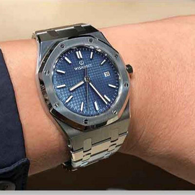 現貨男士手錶腕錶歐美大錶盤手錶硬漢風 進口全自動男士機械錶瑞士 防水商務機械錶