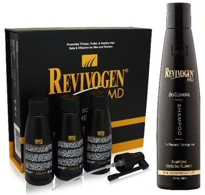 【絲髮小舖】Revivogen 立髮健鋸棕櫚高效養髮液MD版+1瓶BIO賦活洗髮乳 二合一組合