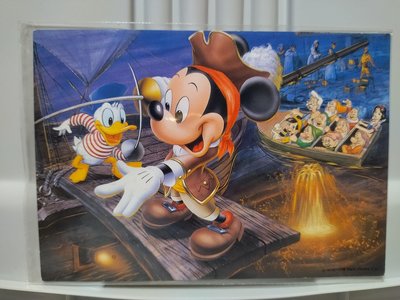 Tokyo Disneyland東京迪士尼樂園明信片-米奇船長