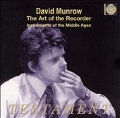 8折【小閔的古典音樂】TESTAMENT 慕洛(David Munrow)/英國直笛大師慕洛經典演出【2CDs】