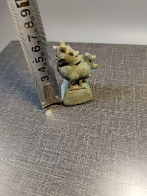 【二手】元代動物小秤砣，小動物鑄造的栩栩如生，漿優美，皮殼自然。是28579古玩 收藏 古董