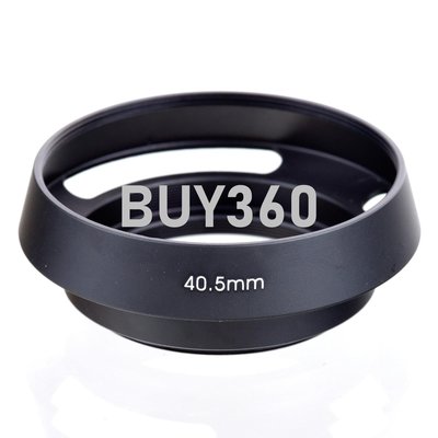 W182-0426 for 黑色Leica徠卡遮光罩40.5mm 鏡頭金屬斜型鏤空罩 挖空遮光罩