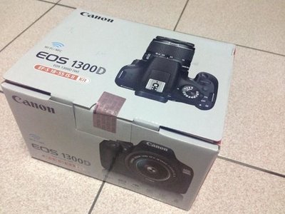 公司貨 Canon EOS 1300D 單眼相機 18-55 IS II鏡頭 取代1100D 800D RX100