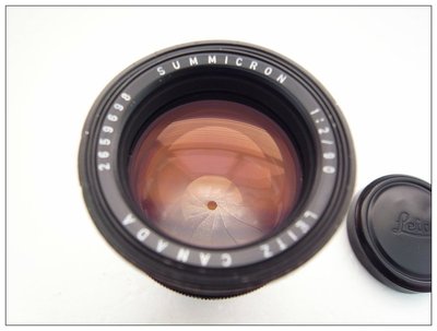 Leitz Leica M 90mm F2 黑色人像鏡頭 大頭九
