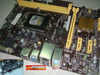 華碩 H81M-A M11AD 1150腳位 內建顯示 Intel H81晶片 4組SATA3 2組DDR3 USB3