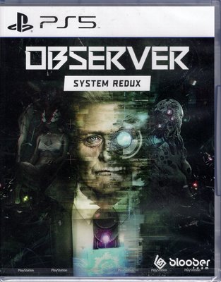 PS5遊戲 侵視者 系統還原 Observer: System Redux 中文版【板橋魔力】