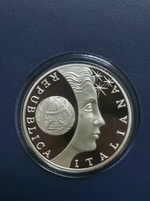 意大利2009年10Euro精制紀念銀幣。