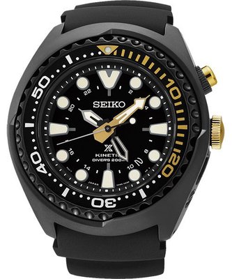 SEIKO PROSPEX特別版GMT潛水200米腕錶(SUN045J1)-黑/48mm