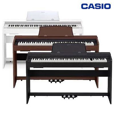 CASIO Privia數位鋼琴系列 PX-770 滑蓋式88鍵電鋼琴木質調/三音踏板/附琴椅/共三色