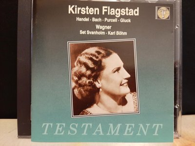 Kirsten Flagstad,Handel,Bach,Purcell,Gluck,Wagner等作曲家歌曲集，如新。