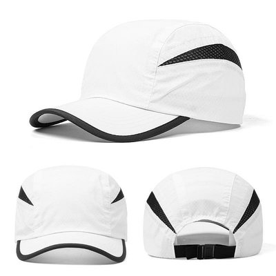 現貨加工速干鴨舌帽LOGO印刷夏季戶外遮陽運動棒球帽刺繡帽子