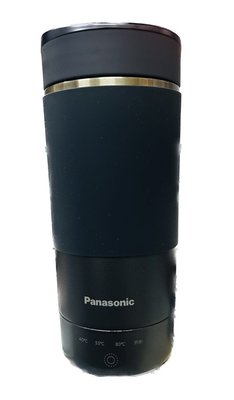 (實演機 平輸商品)國際牌 Panasonic 攜帶式電熱水杯 NC-K501(灰藍色)電壓100V~220V