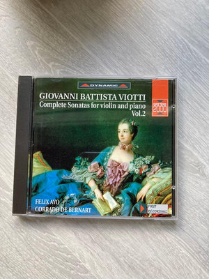 CD ㄎ前 VIOTTI COMPLETE SONATAS FOR VIOLIN AND PIANO VOL 2
